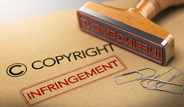 copyright infringement stamp